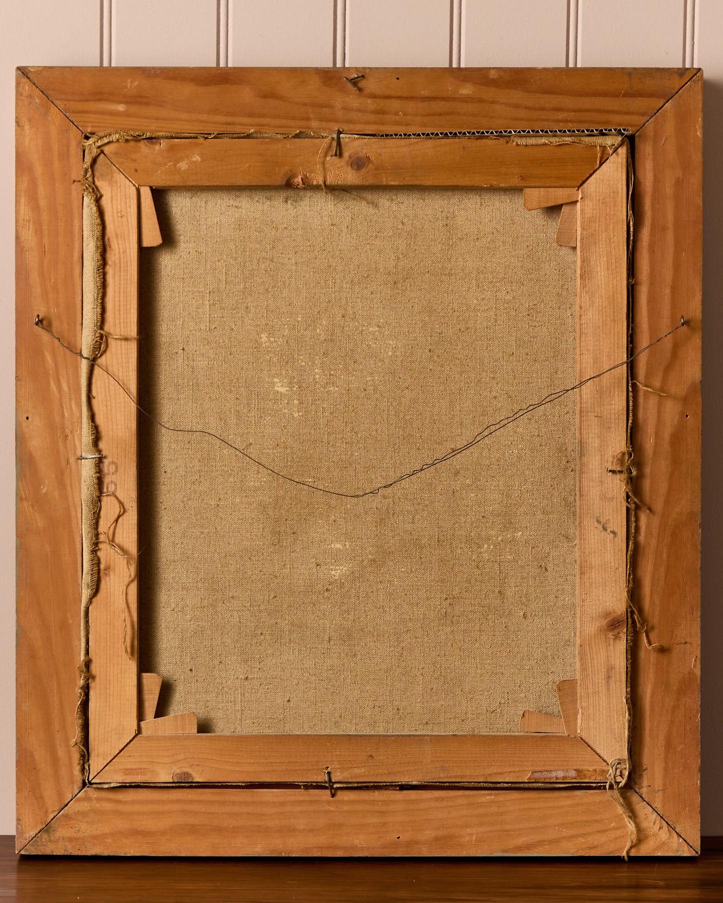 Swedish Oil Painting on Canvas - Signed Thure Dahlbeck (1911–1981)