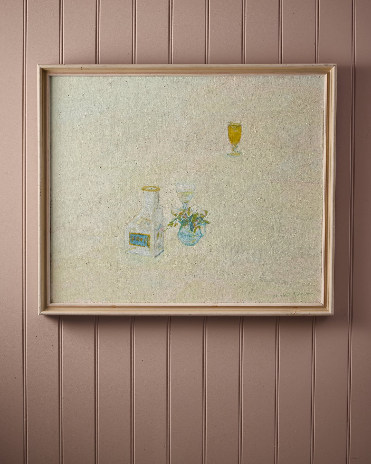 Still Life Oil on Canvas - Signed - Charlotte Ardizzone (1946 -2012)