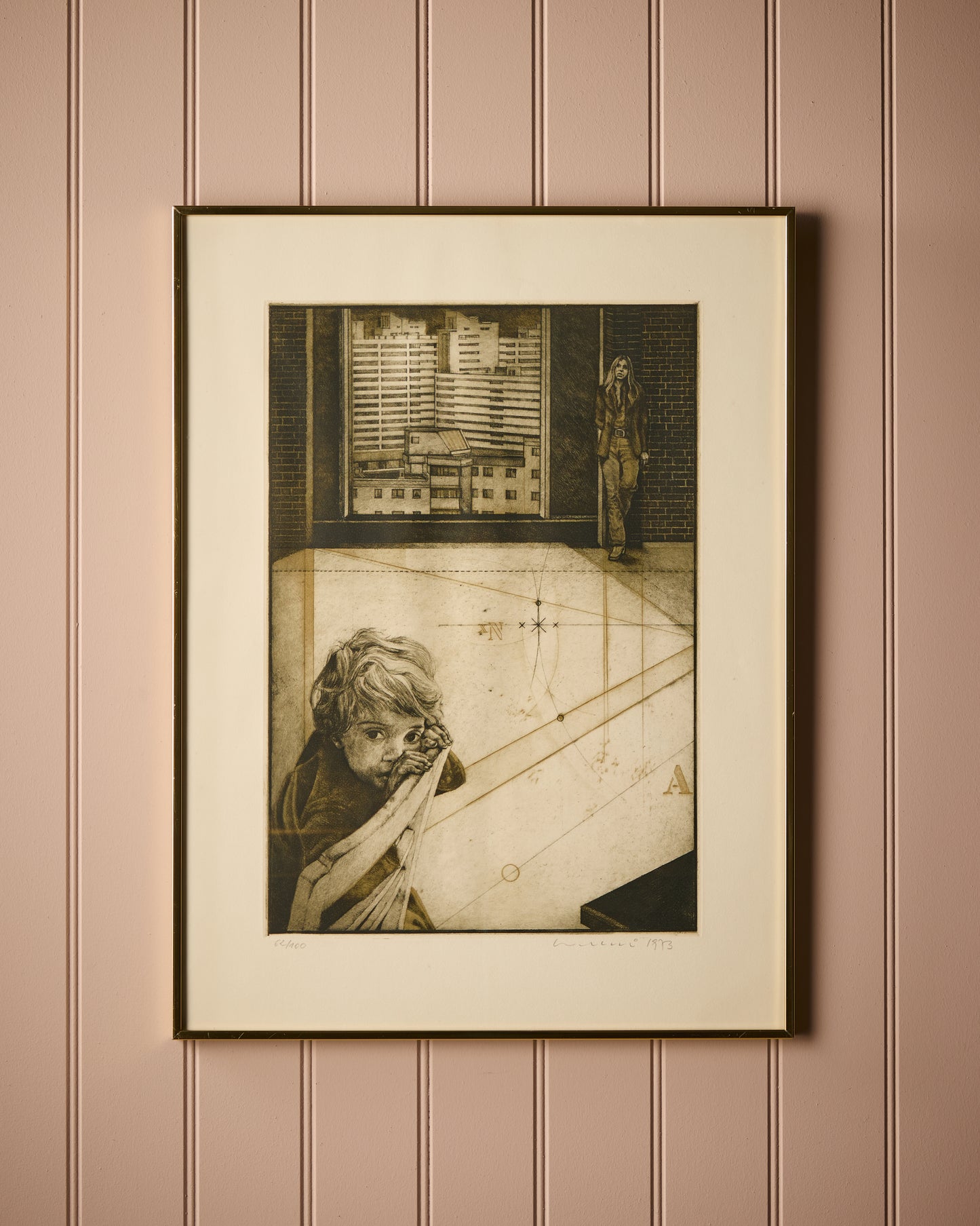 Alf Welski - 1973 Etching - Signed