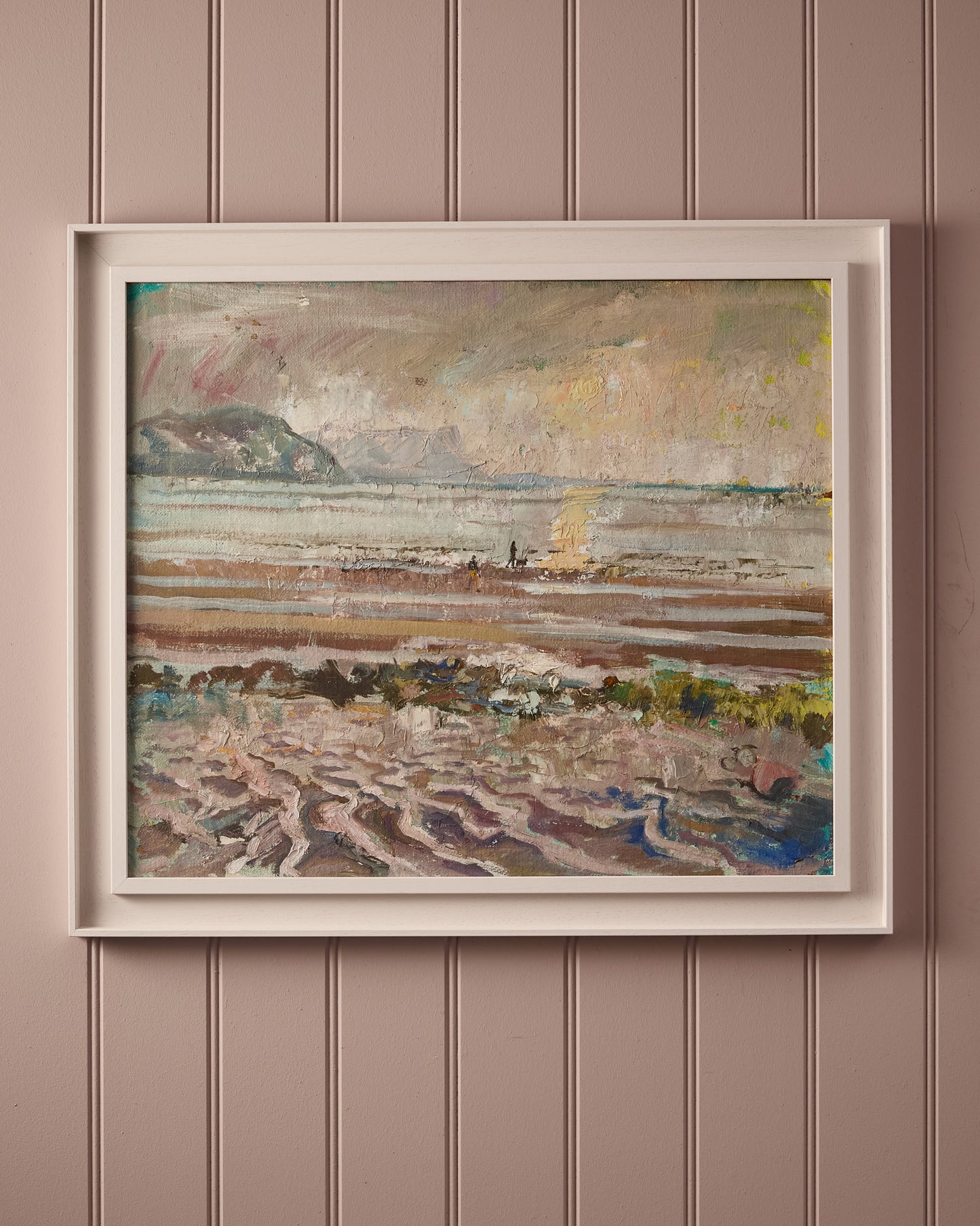 Coastal Landscape - Oil Painting - Pauline Salmon (1927- 2022)