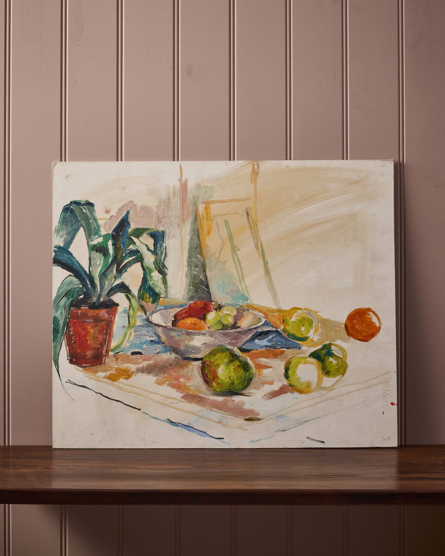 Still Life - Oil Painting - Pauline Salmon (1927- 2022)