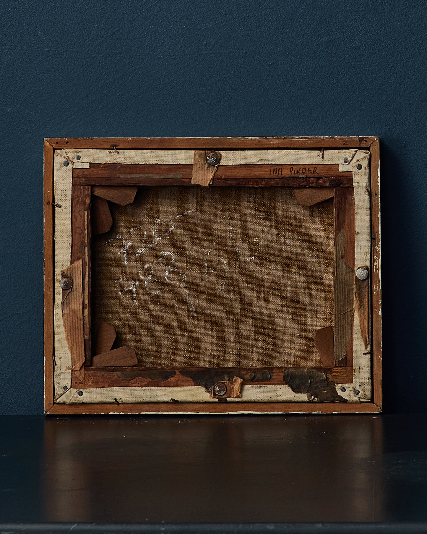 Skandi Oil Painting on Canvas - Sailing Boats - Signed