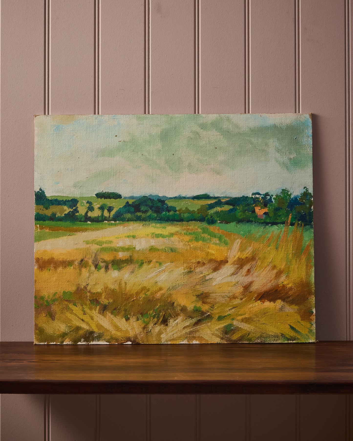 Summer Landscape - Oil Painting - Pauline Salmon (1927- 2022)
