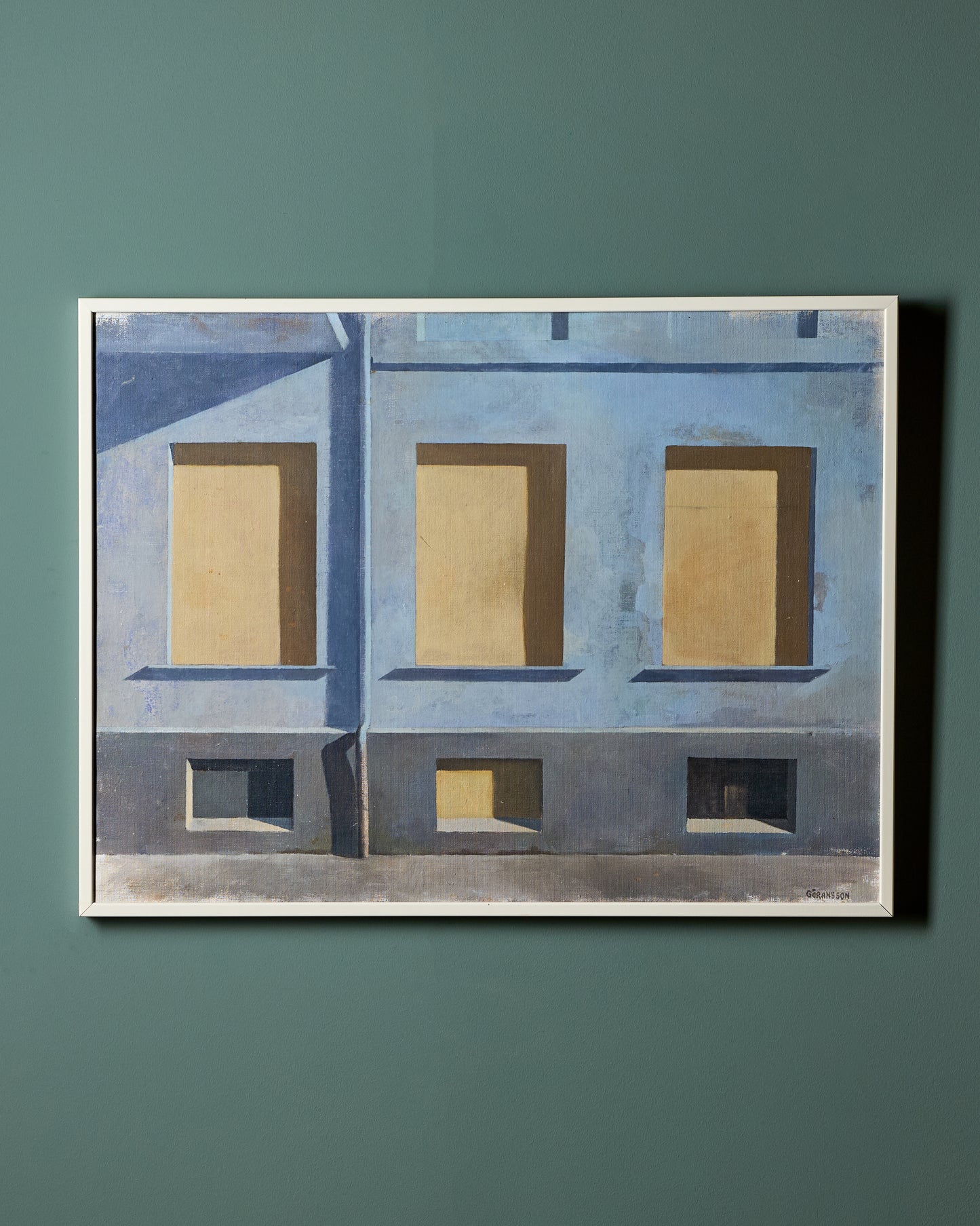 Modern Swedish Oil Painting on Canvas - Signed Peter Göransson