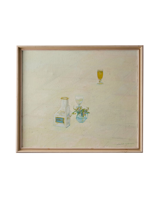 Still Life Oil on Canvas - Signed - Charlotte Ardizzone (1946 -2012)