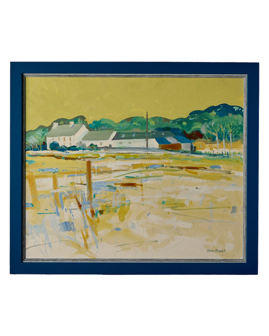 Landscape Oil on Board - Signed Tom Robb (b.1933)