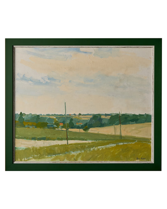 Landscape Oil on Board II - Signed Tom Robb (b.1933)
