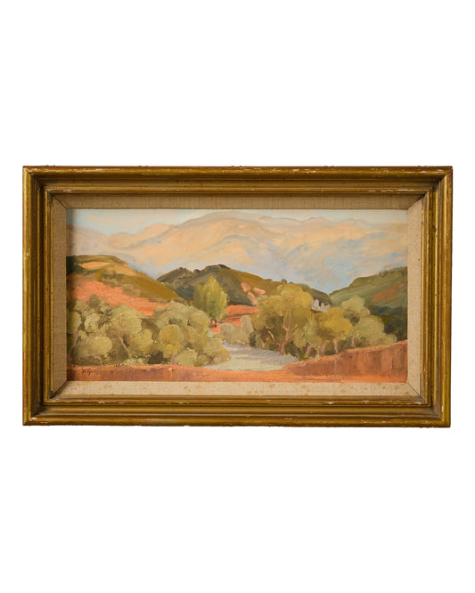 Crete - Oil on Board - Signed Vita Gollancz (1926-2009)
