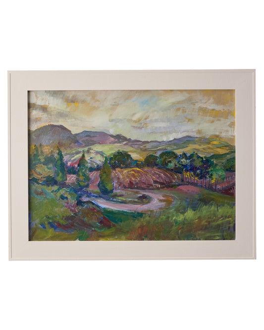 Landscape - Oil Painting - Pauline Salmon (1927- 2022)